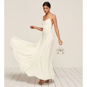 Reformation Thistle Ivory Wedding Dress
